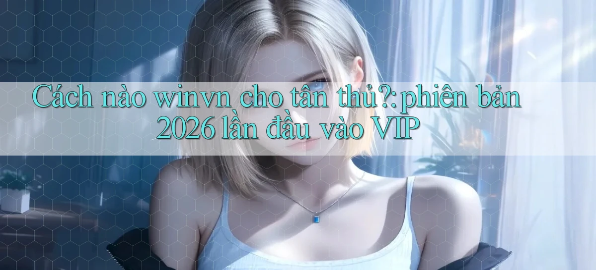 Cách nào winvn cho tân thủ phiên bản 2026 lần đầu vào VIP
