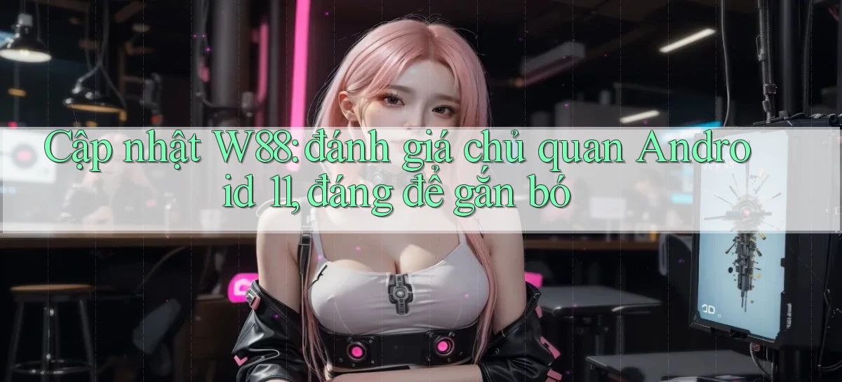 Cập nhật W88 đánh giá chủ quan Android 11, đáng để gắn bó