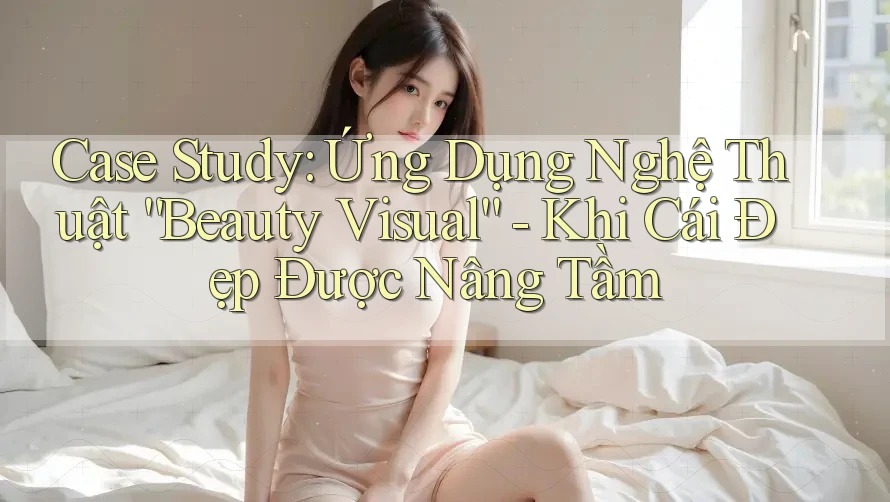 Case Study: Ứng Dụng Nghệ Thuật “Beauty Visual” - Khi Cái Đẹp Được Nâng Tầm Case Study: Ứng Dụng Nghệ Thuật “Beauty Visual” - Khi Cái Đẹp Được Nâng Tầm