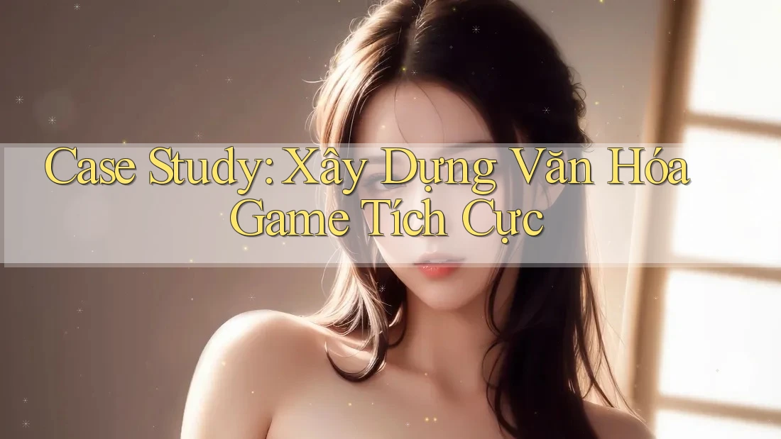 Case Study: Xây Dựng Văn Hóa Game Tích Cực Case Study: Xây Dựng Văn Hóa Game Tích Cực