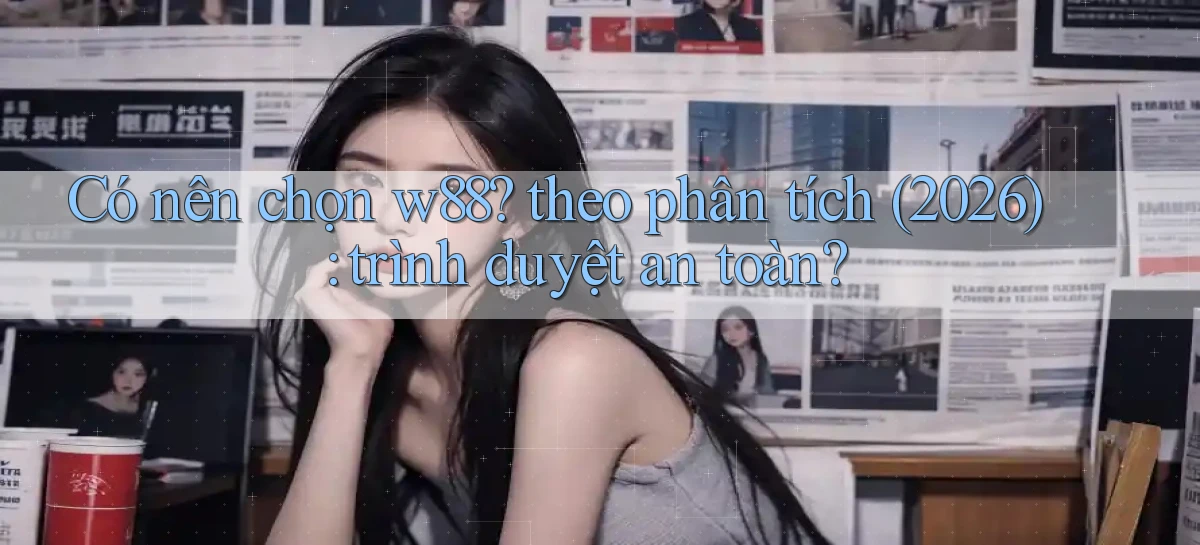 Có nên chọn w88 theo phân tích (2026) trình duyệt an toàn