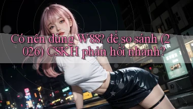 Có nên dùng W88 để so sánh (2026) CSKH phản hồi nhanh