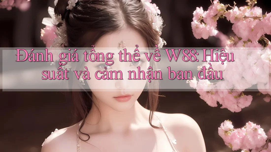 Đánh giá tổng thể về W88: Hiệu suất và cảm nhận ban đầu