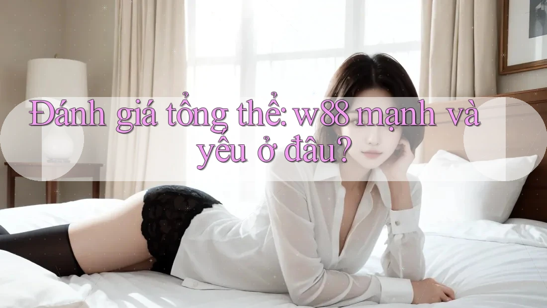 Đánh giá tổng thể: w88 mạnh và yếu ở đâu?