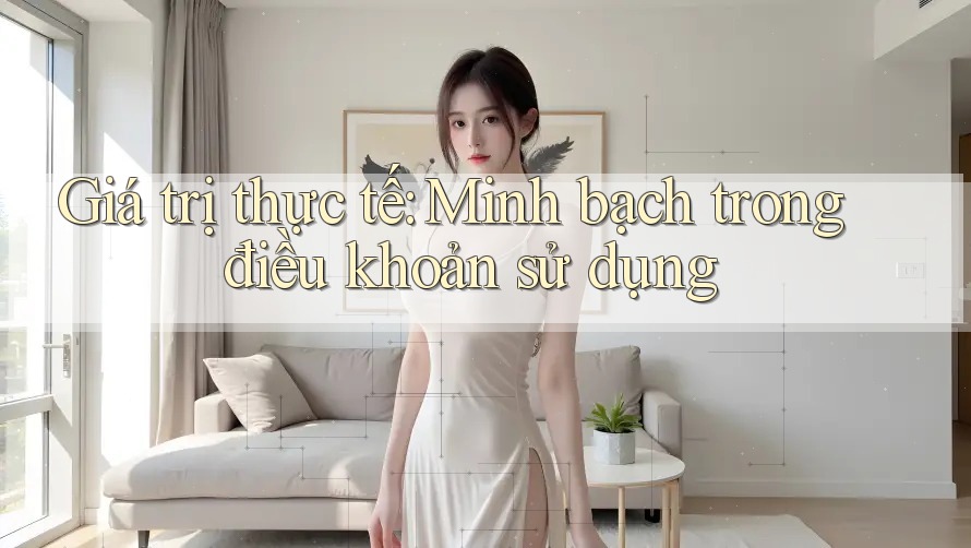 Giá trị thực tế: Minh bạch trong điều khoản sử dụng