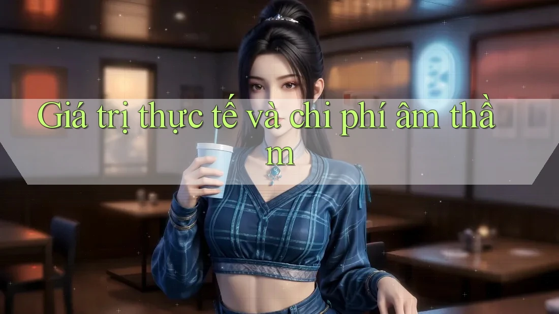 Giá trị thực tế và chi phí âm thầm Giá trị thực tế và chi phí âm thầm