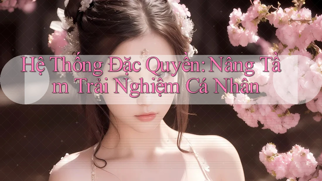 Hệ Thống Đặc Quyền: Nâng Tầm Trải Nghiệm Cá Nhân Hệ Thống Đặc Quyền: Nâng Tầm Trải Nghiệm Cá Nhân