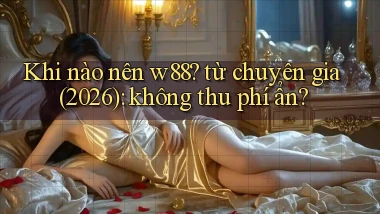 Khi nào nên w88 từ chuyên gia (2026) không thu phí ẩn