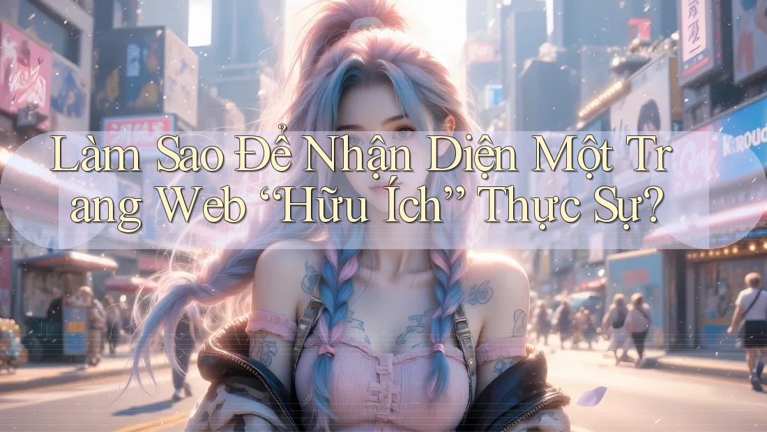 Làm Sao Để Nhận Diện Một Trang Web “Hữu Ích” Thực Sự? Làm Sao Để Nhận Diện Một Trang Web “Hữu Ích” Thực Sự?