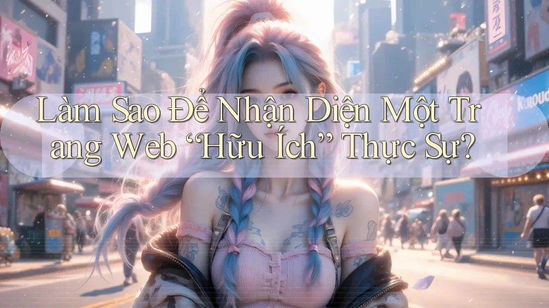 Làm Sao Để Nhận Diện Một Trang Web “Hữu Ích” Thực Sự?