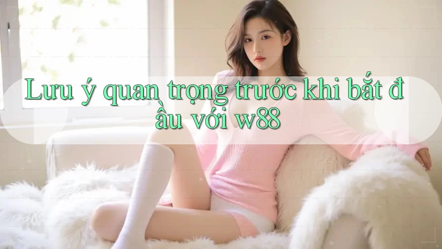 Lưu ý quan trọng trước khi bắt đầu với w88 Lưu ý quan trọng trước khi bắt đầu với w88