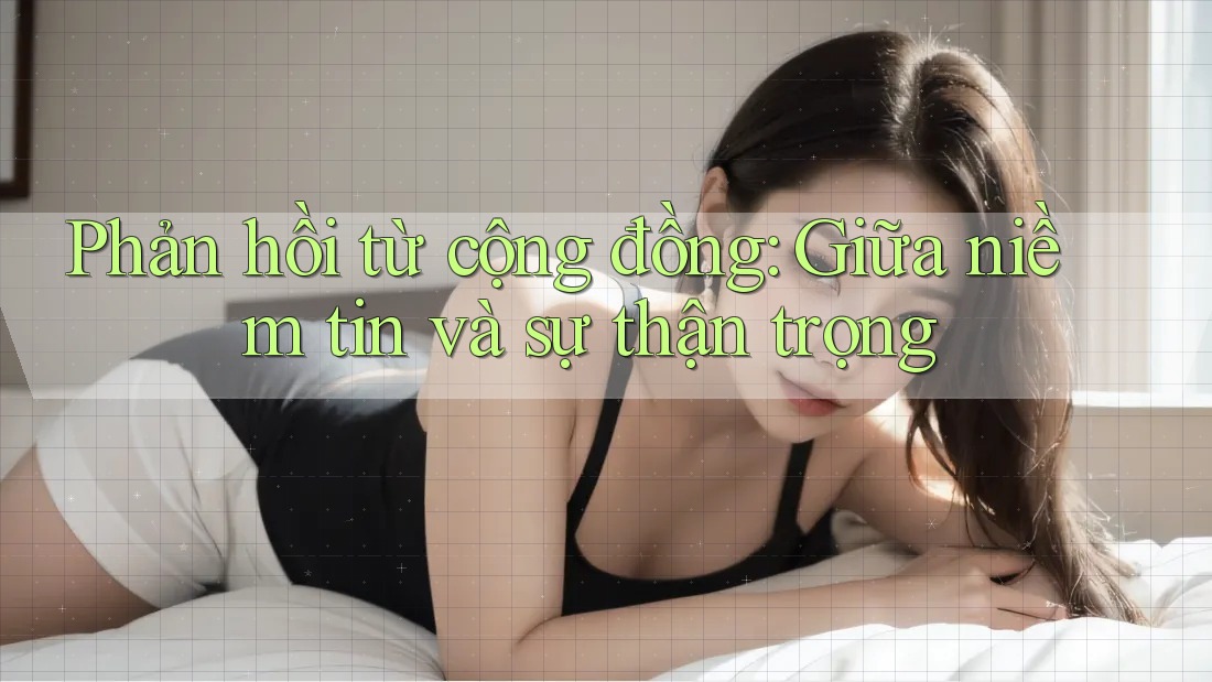 Phản hồi từ cộng đồng: Giữa niềm tin và sự thận trọng Phản hồi từ cộng đồng: Giữa niềm tin và sự thận trọng