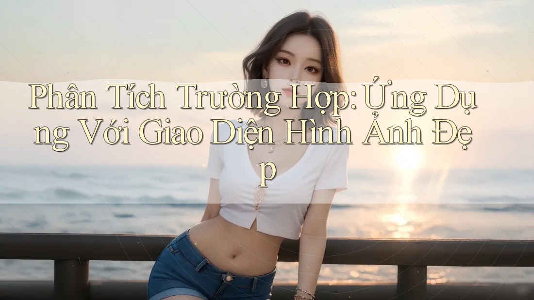 Phân Tích Trường Hợp: Ứng Dụng Với Giao Diện Hình Ảnh Đẹp