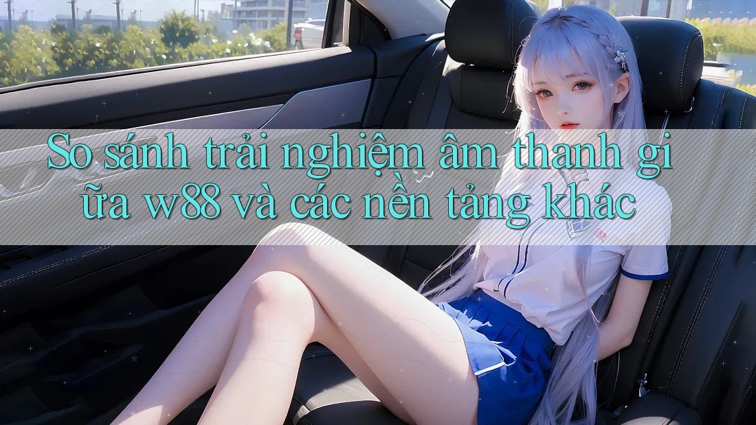 So sánh trải nghiệm âm thanh giữa w88 và các nền tảng khác So sánh trải nghiệm âm thanh giữa w88 và các nền tảng khác