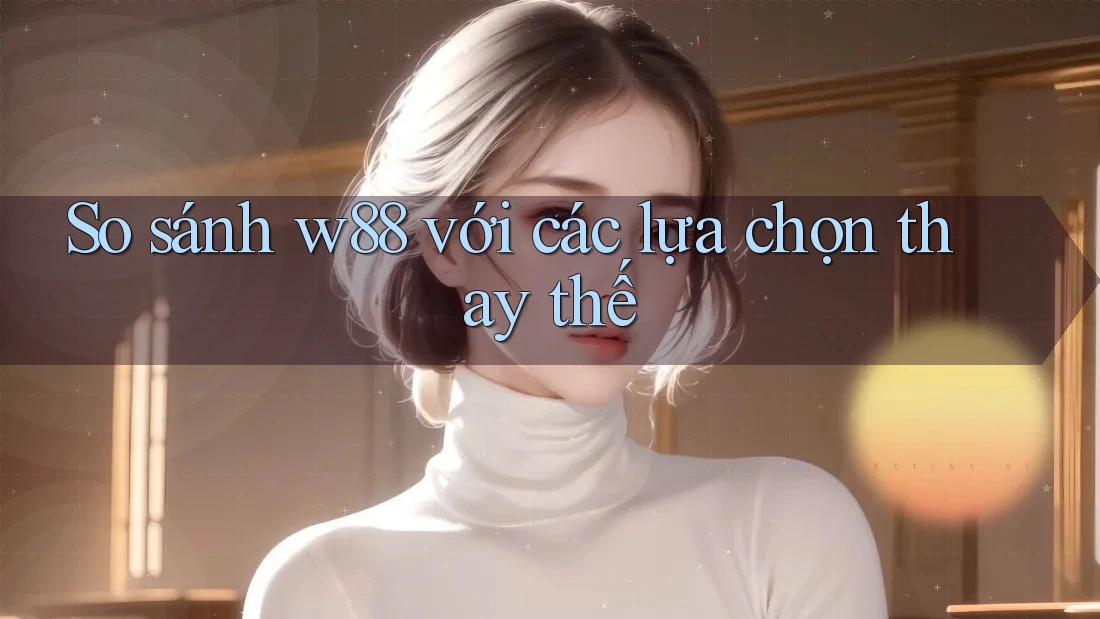 So sánh w88 với các lựa chọn thay thế So sánh w88 với các lựa chọn thay thế