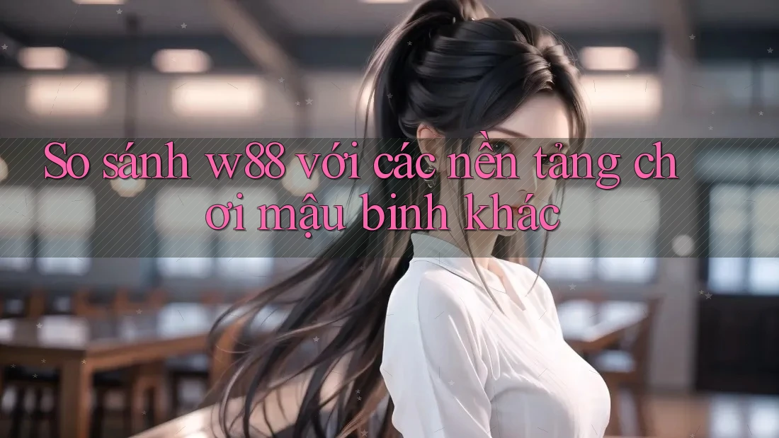 So sánh w88 với các nền tảng chơi mậu binh khác So sánh w88 với các nền tảng chơi mậu binh khác