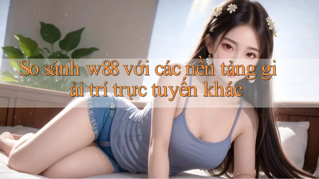 So sánh w88 với các nền tảng giải trí trực tuyến khác So sánh w88 với các nền tảng giải trí trực tuyến khác