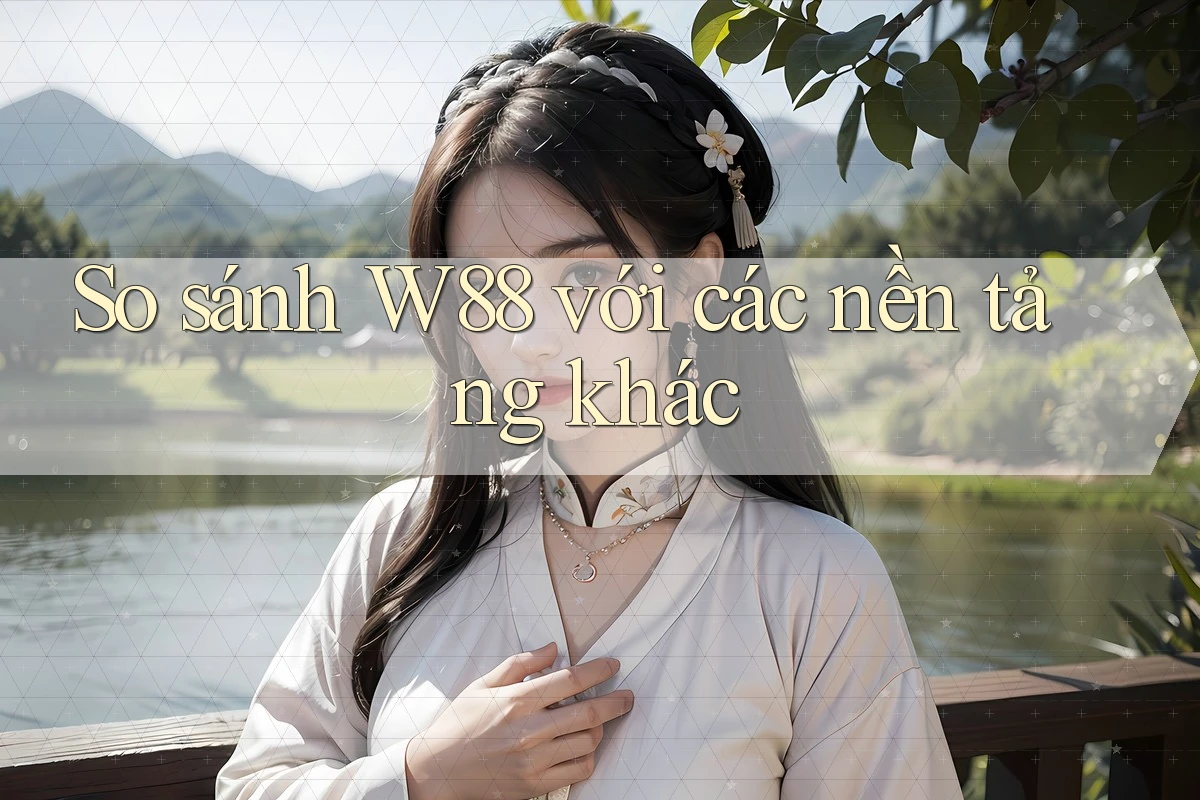 So sánh w88 với các nền tảng khác