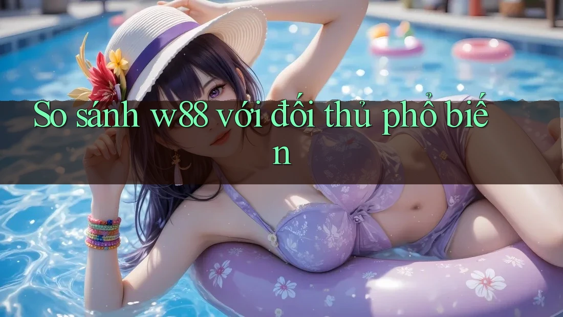 So sánh w88 với đối thủ phổ biến So sánh w88 với đối thủ phổ biến