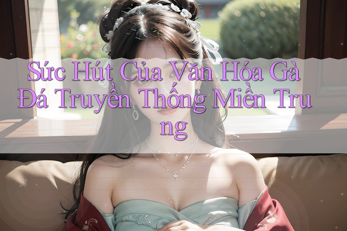 Sức Hút Của Văn Hóa Gà Đá Truyền Thống Miền Trung Sức Hút Của Văn Hóa Gà Đá Truyền Thống Miền Trung