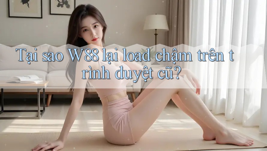 Tại sao W88 lại load chậm trên trình duyệt cũ?