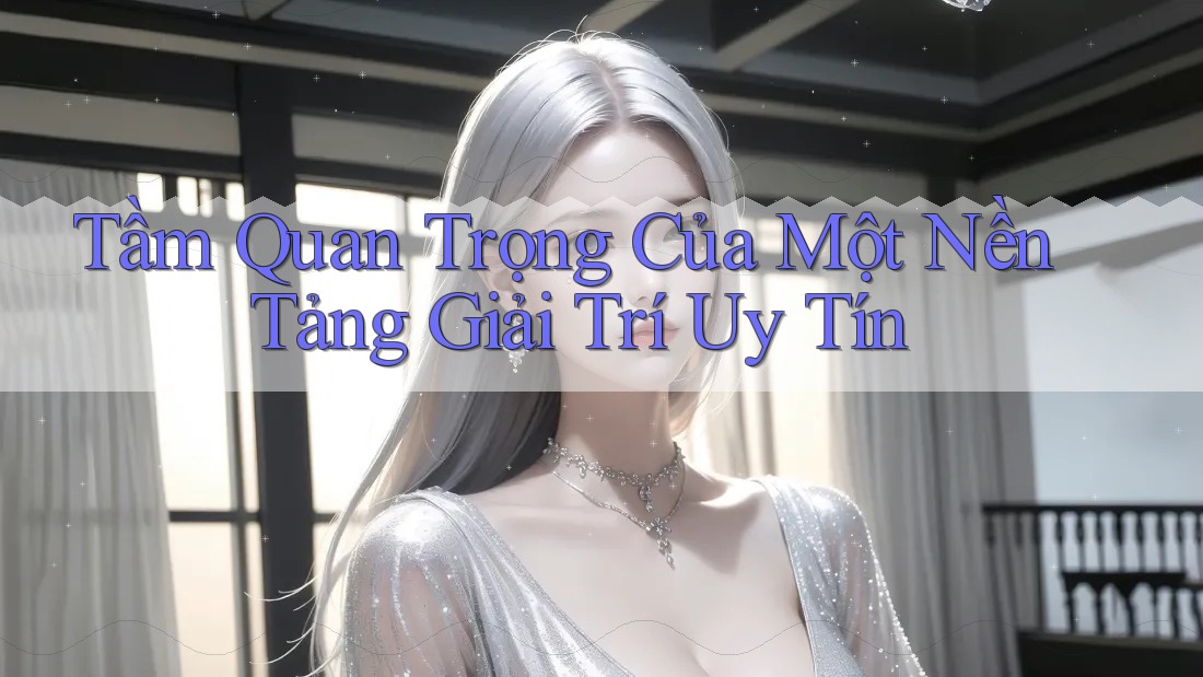 Tầm Quan Trọng Của Một Nền Tảng Giải Trí Uy Tín