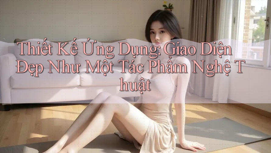 Thiết Kế Ứng Dụng: Giao Diện Đẹp Như Một Tác Phẩm Nghệ Thuật