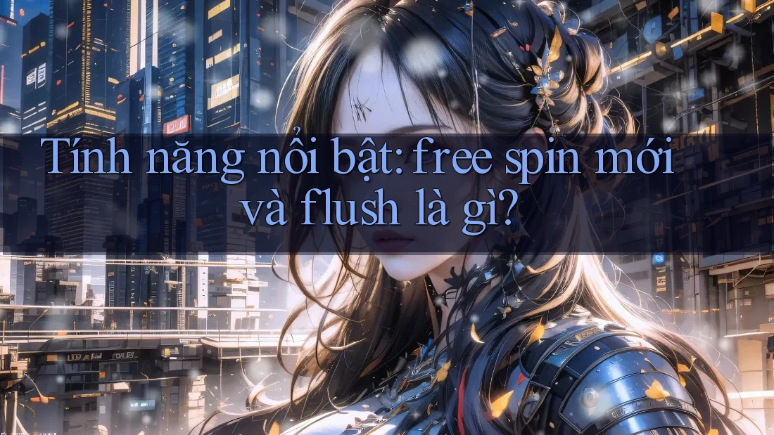 Tính năng nổi bật: free spin mới và flush là gì?