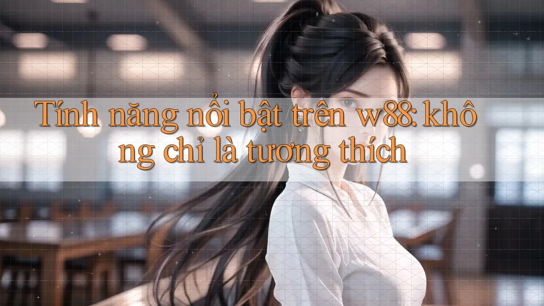 Tính năng nổi bật trên w88: không chỉ là tương thích