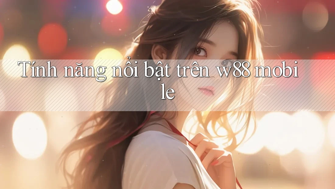 Tính năng nổi bật trên w88 mobile Tính năng nổi bật trên w88 mobile