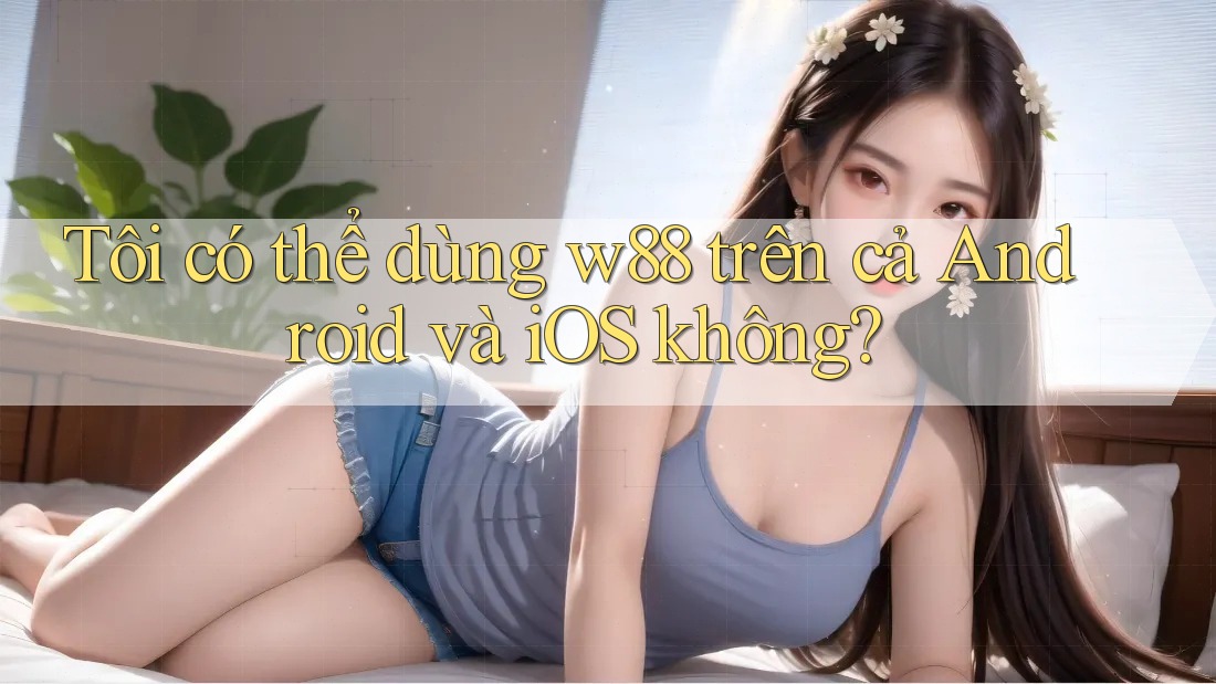 Tôi có thể dùng w88 trên cả Android và iOS không?