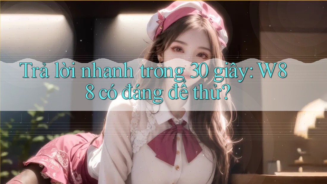 Trả lời nhanh trong 30 giây – w88 có đáng để thử? Trả lời nhanh trong 30 giây – w88 có đáng để thử?