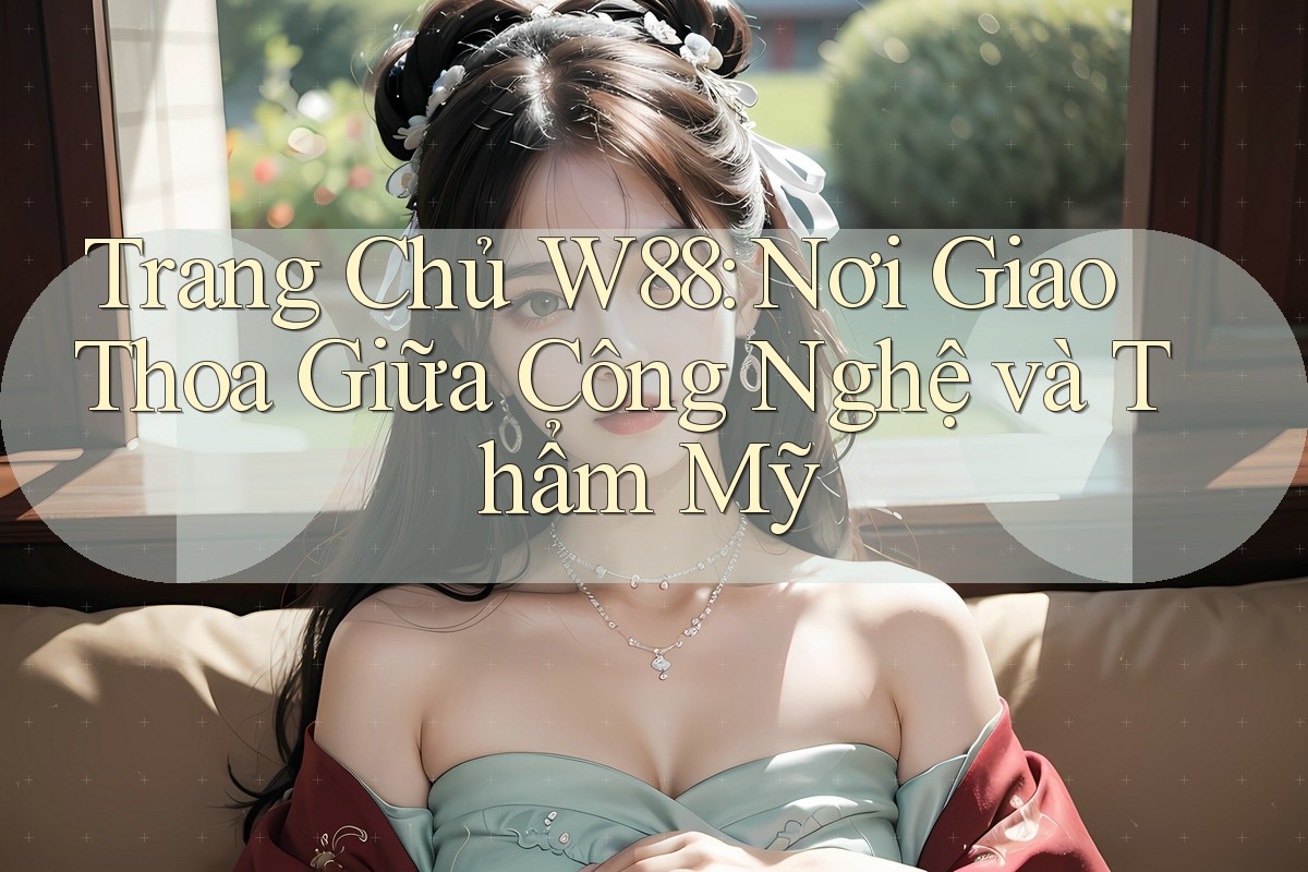 Trang Chủ W88: Nơi Giao Thoa Giữa Công Nghệ và Thẩm Mỹ Trang Chủ W88: Nơi Giao Thoa Giữa Công Nghệ và Thẩm Mỹ