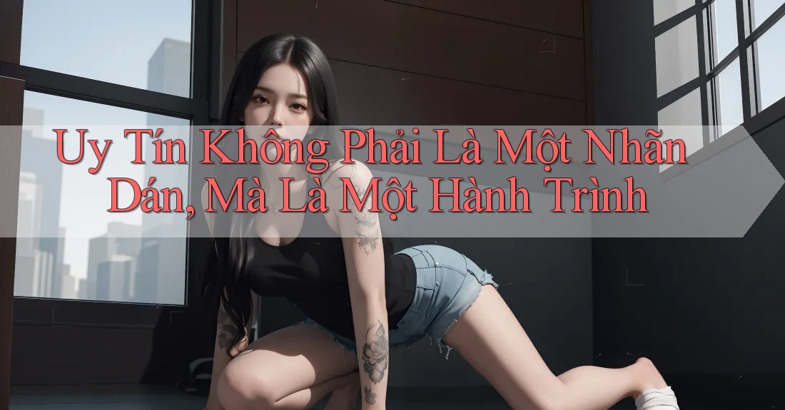 Uy Tín Không Phải Là Một Nhãn Dán, Mà Là Một Hành Trình