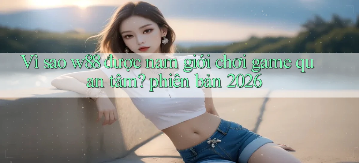 Vì sao w88 được nam giới chơi game quan tâm phiên bản 2026