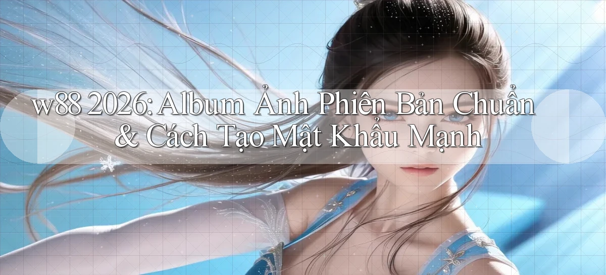 w88 2026 album ảnh phiên bản chuẩn cách tạo mật khẩu mạnh