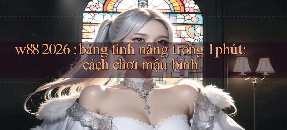 w88 2026 bảng tính năng trong 1 phút cách chơi mậu binh