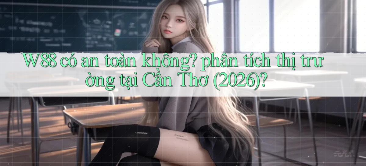 W88 có an toàn không phân tích thị trường tại Cần Thơ (2026)