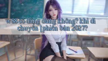 w88 có đáng dùng không khi di chuyển phiên bản 2027