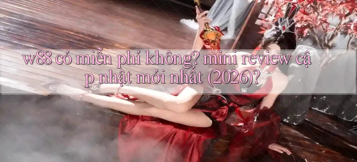 w88 có miễn phí không mini review cập nhật mới nhất (2026)