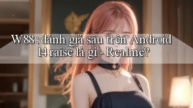 W88 đánh giá sâu trên Android 14 raise là gì   Realme