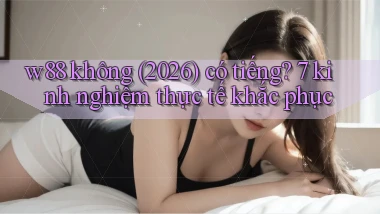 w88 không (2026) có tiếng 7 kinh nghiệm thực tế khắc phục