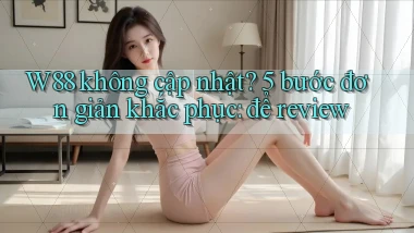 W88 không cập nhật 5 bước đơn giản khắc phục để review