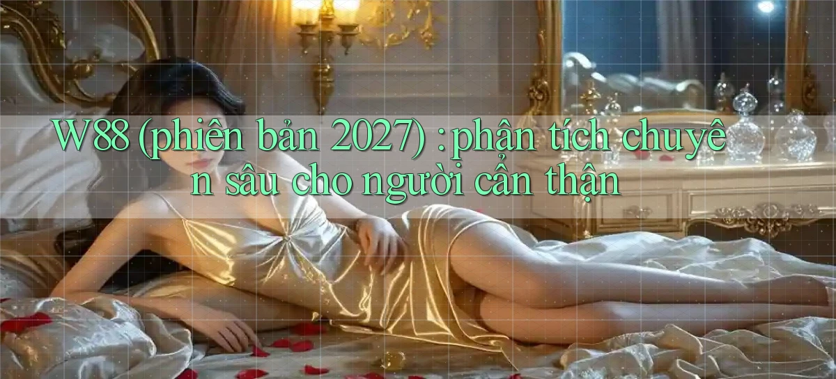 W88 (phiên bản 2027) phân tích chuyên sâu cho người cẩn thận