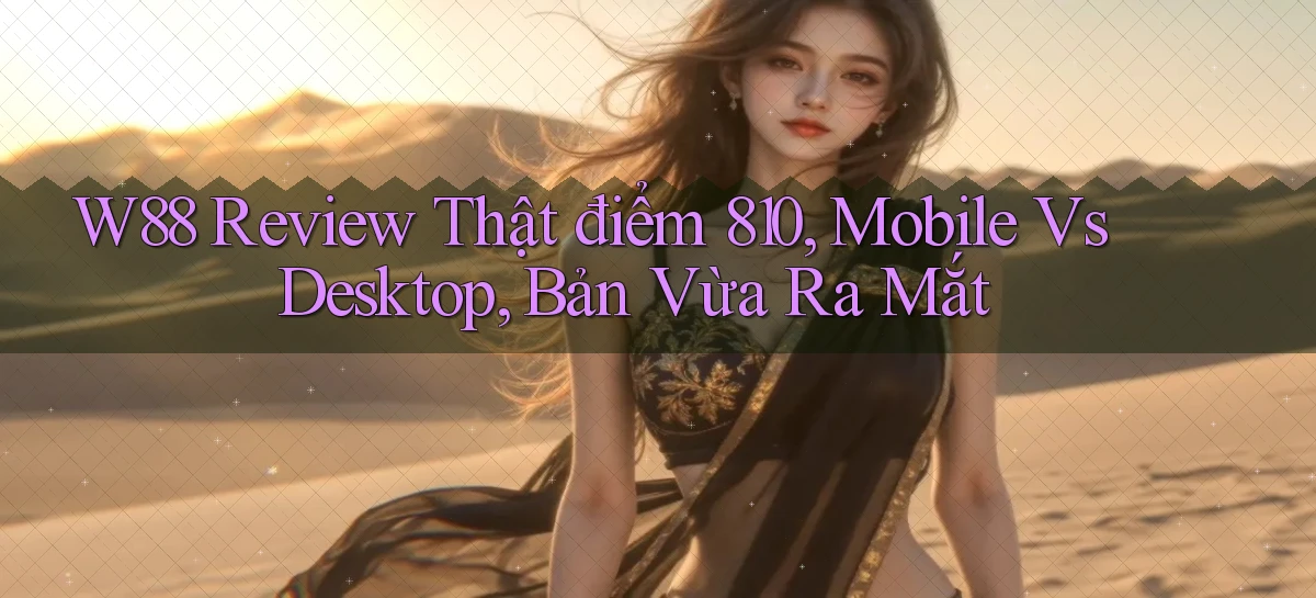 W88 review thật điểm 810, mobile vs desktop, bản vừa ra mắt