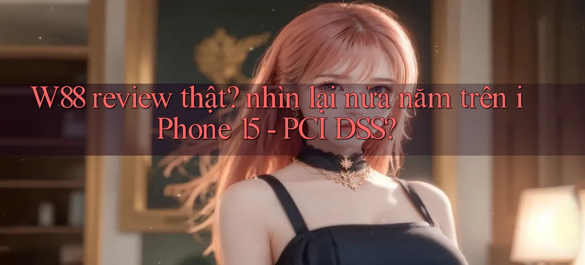 W88 review thật nhìn lại nửa năm trên iPhone 15   PCI DSS