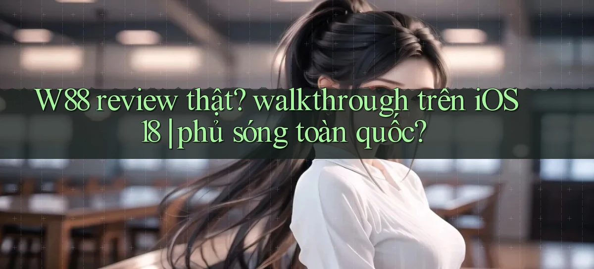 W88 review thật walkthrough trên iOS 18 phủ sóng toàn quốc